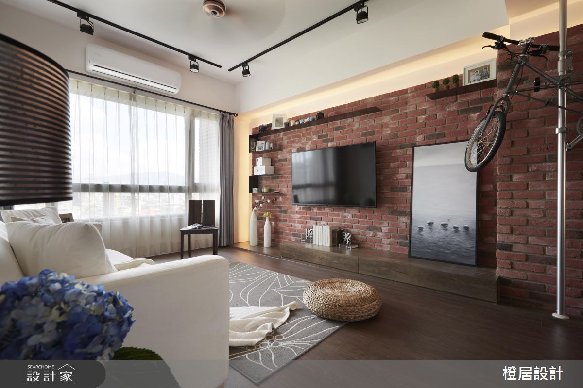 28坪中古屋(5~15年)＿混搭風客廳案例圖片＿橙居空間設計有限公司＿橙居_01之6