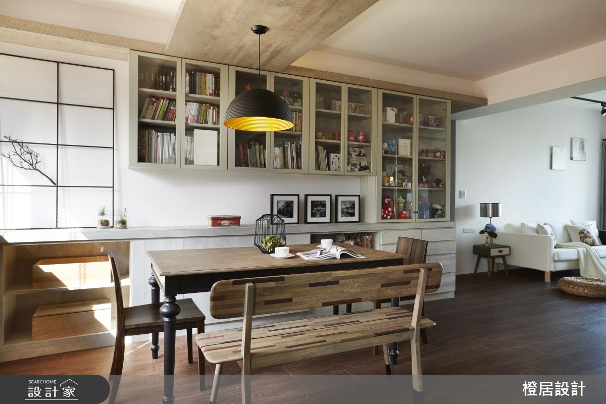 28坪中古屋(5~15年)＿混搭風餐廳案例圖片＿橙居空間設計有限公司＿橙居_01之15
