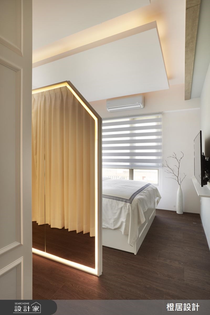 28坪中古屋(5~15年)＿混搭風臥室案例圖片＿橙居空間設計有限公司＿橙居_01之21