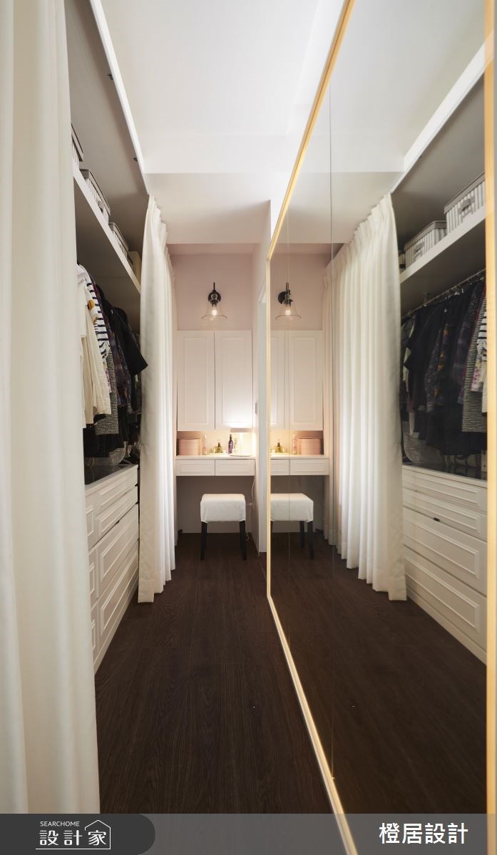 28坪中古屋(5~15年)＿混搭風更衣間案例圖片＿橙居空間設計有限公司＿橙居_01之24
