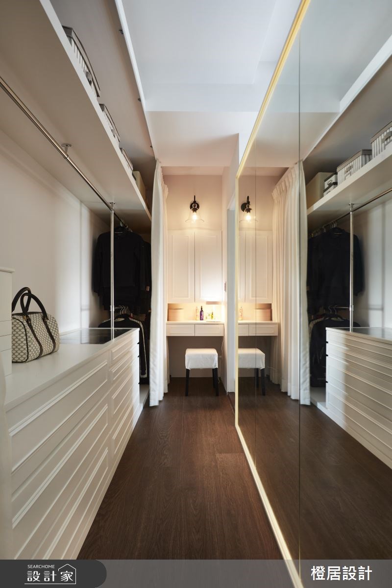 28坪中古屋(5~15年)＿混搭風更衣間案例圖片＿橙居空間設計有限公司＿橙居_01之25