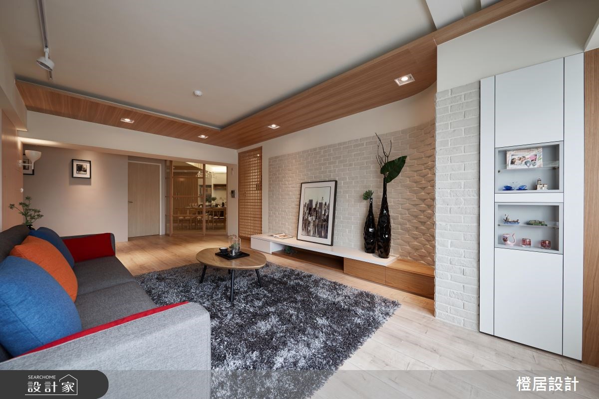 44坪中古屋(5~15年)＿混搭風客廳案例圖片＿橙居空間設計有限公司＿橙居_02之13