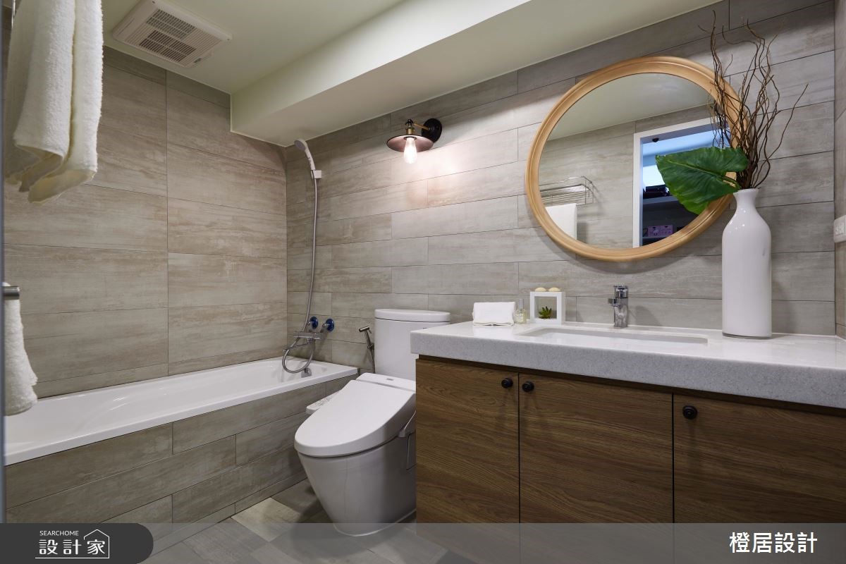 44坪中古屋(5~15年)＿混搭風浴室案例圖片＿橙居空間設計有限公司＿橙居_02之32