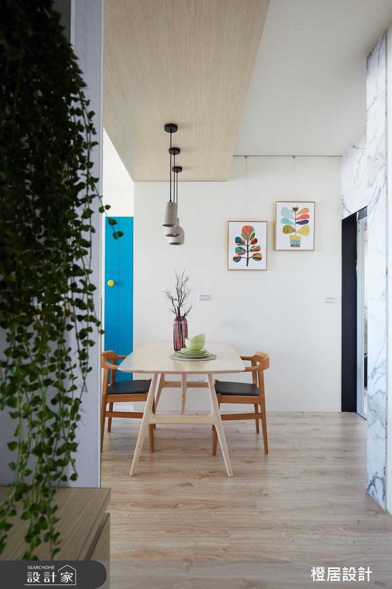 28坪預售屋＿北歐風餐廳案例圖片＿橙居空間設計有限公司＿橙居_03之14