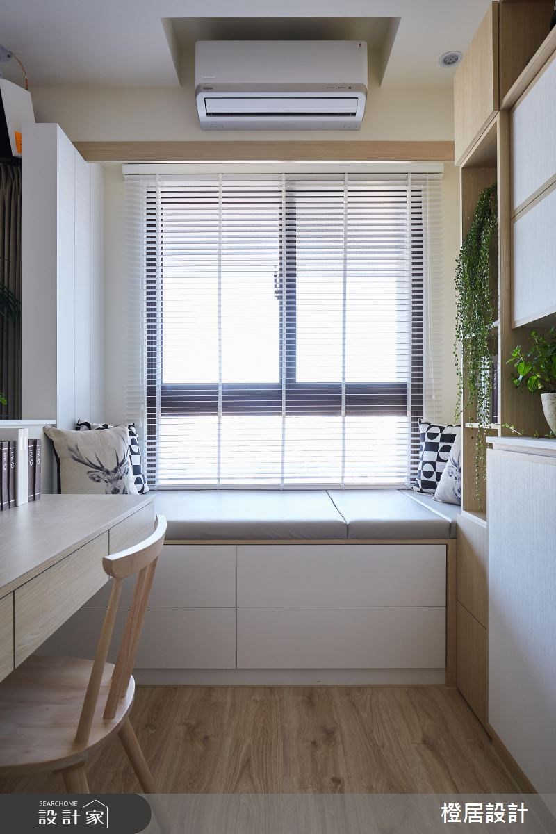 28坪預售屋＿北歐風書房案例圖片＿橙居空間設計有限公司＿橙居_03之19