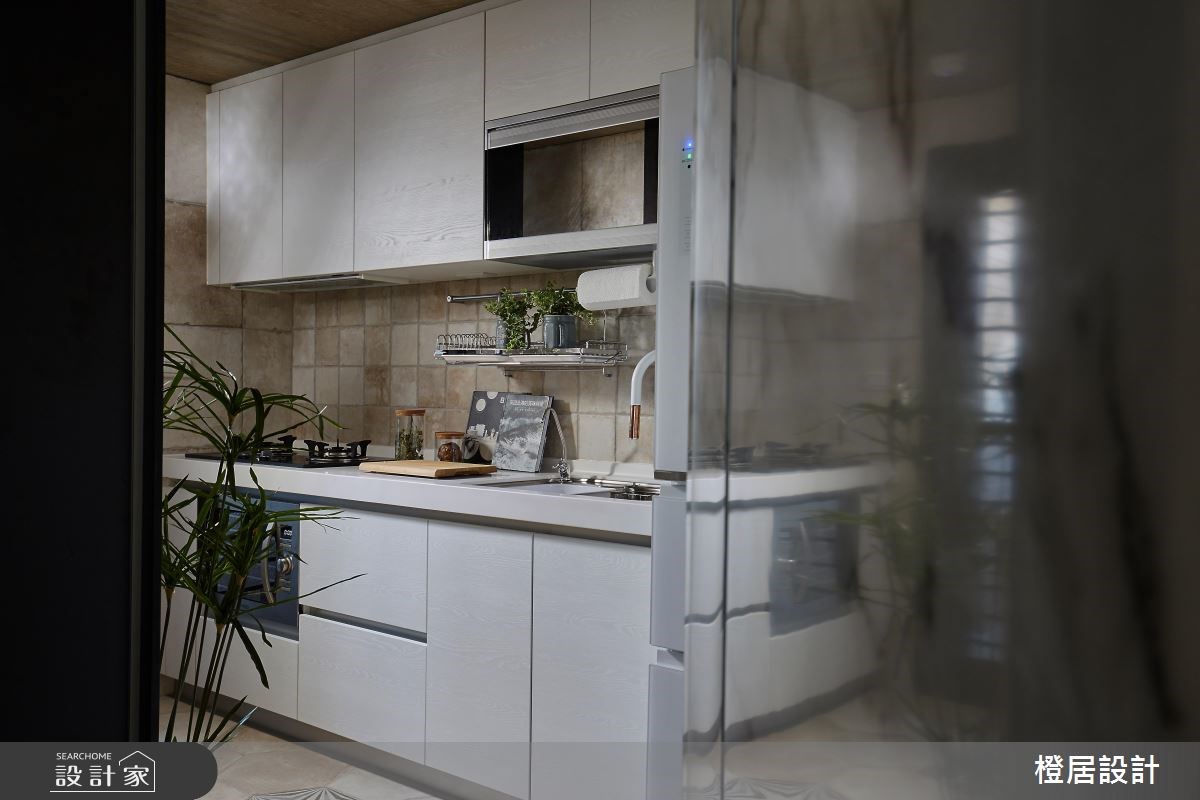28坪預售屋＿北歐風廚房案例圖片＿橙居空間設計有限公司＿橙居_03之21