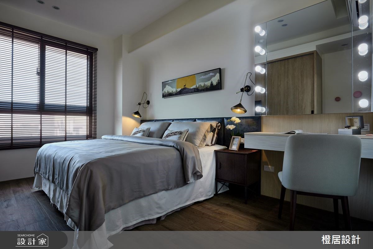 28坪預售屋＿北歐風臥室案例圖片＿橙居空間設計有限公司＿橙居_03之25