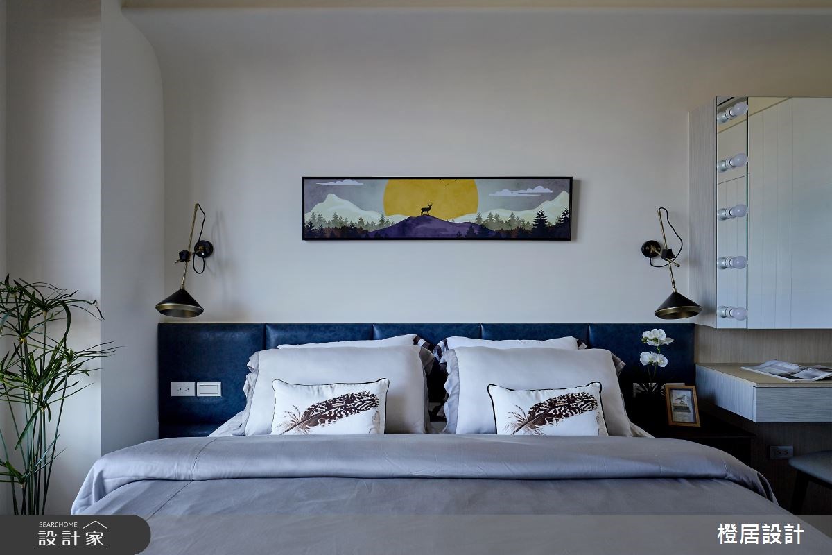 28坪預售屋＿北歐風臥室案例圖片＿橙居空間設計有限公司＿橙居_03之26
