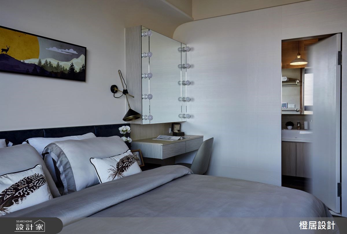 28坪預售屋＿北歐風臥室案例圖片＿橙居空間設計有限公司＿橙居_03之27