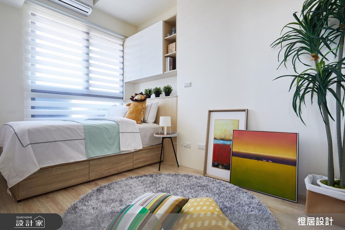 28坪預售屋＿北歐風臥室案例圖片＿橙居空間設計有限公司＿橙居_03之29
