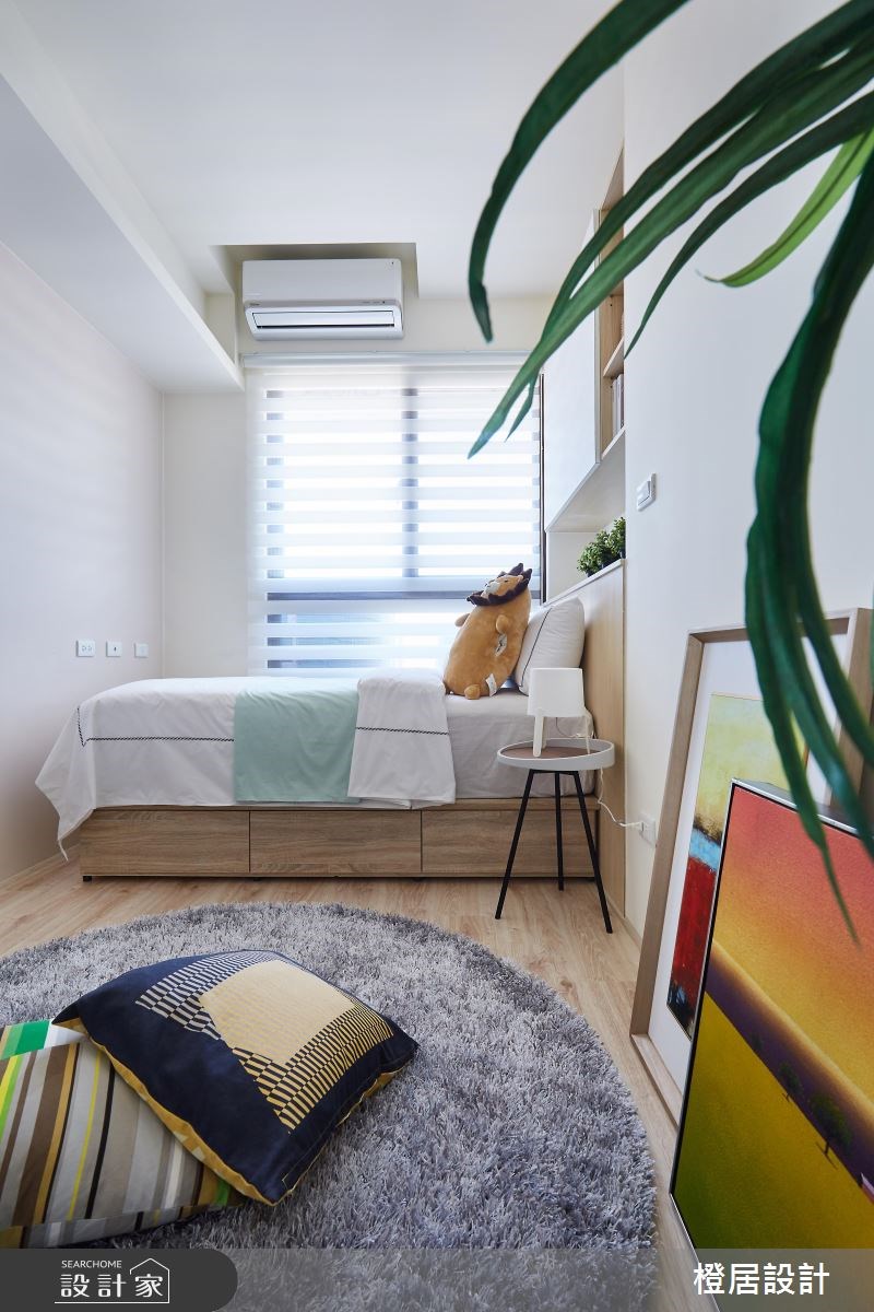28坪預售屋＿北歐風臥室案例圖片＿橙居空間設計有限公司＿橙居_03之31