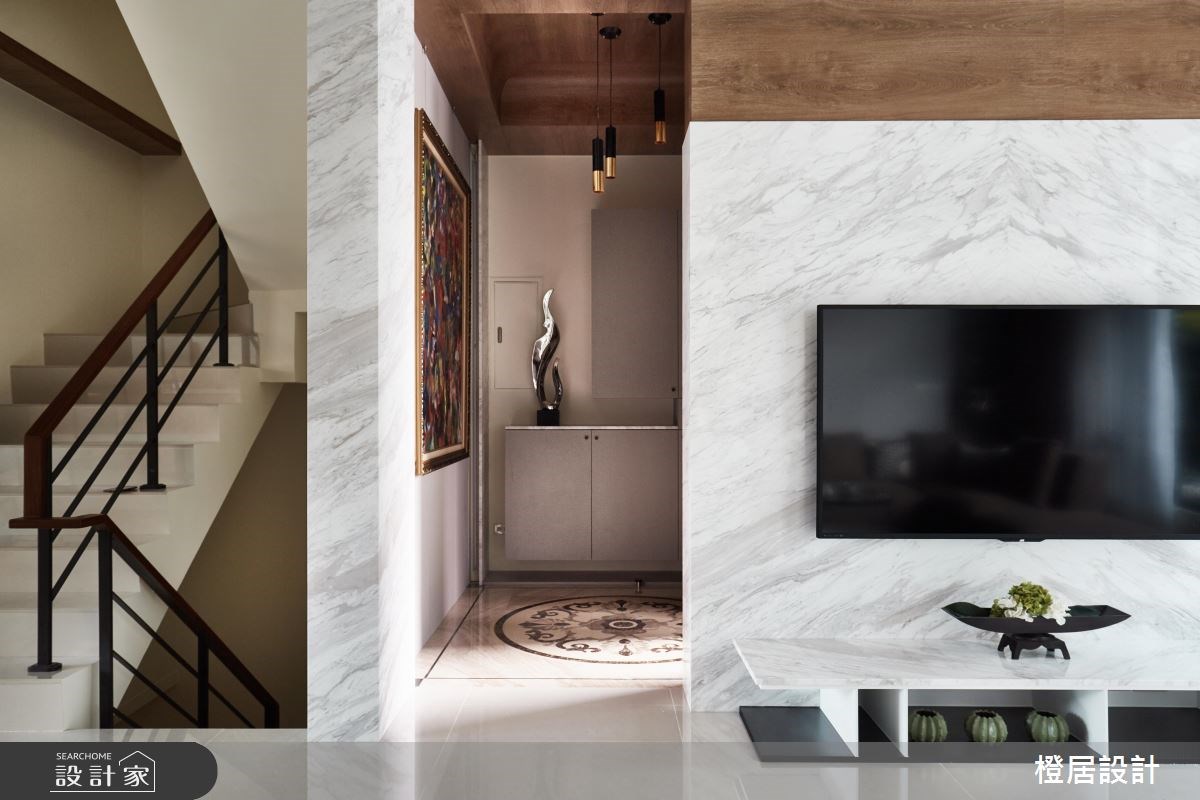 130坪新成屋(5年以下)＿混搭風客廳案例圖片＿橙居空間設計有限公司＿橙居_04之3