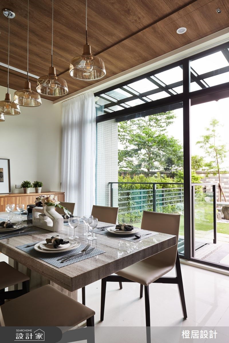 130坪新成屋(5年以下)＿混搭風餐廳案例圖片＿橙居空間設計有限公司＿橙居_04之17