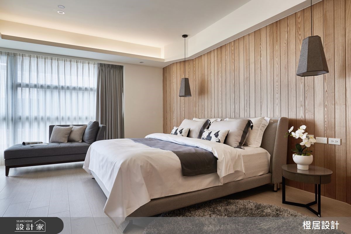130坪新成屋(5年以下)＿混搭風臥室案例圖片＿橙居空間設計有限公司＿橙居_04之18