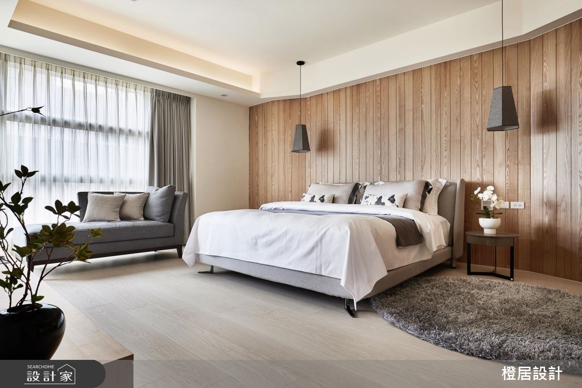 130坪新成屋(5年以下)＿混搭風臥室案例圖片＿橙居空間設計有限公司＿橙居_04之19