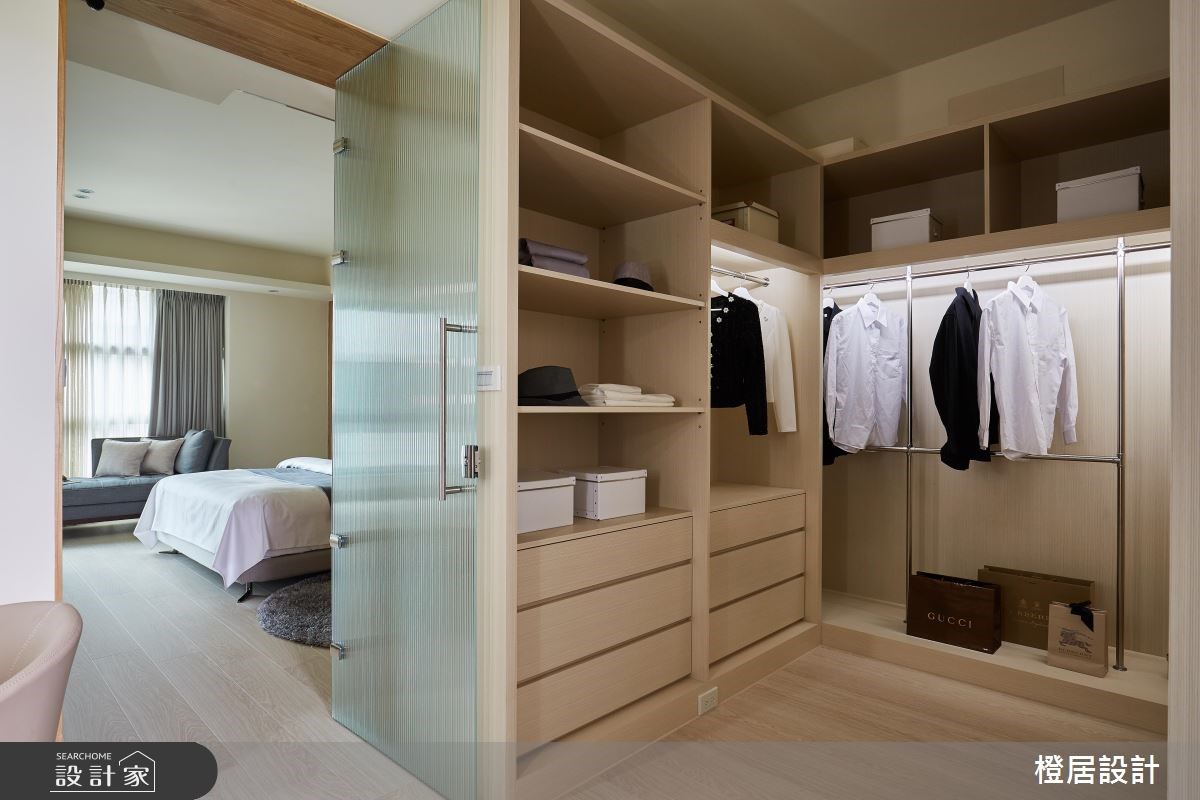 130坪新成屋(5年以下)＿混搭風臥室更衣間案例圖片＿橙居空間設計有限公司＿橙居_04之24