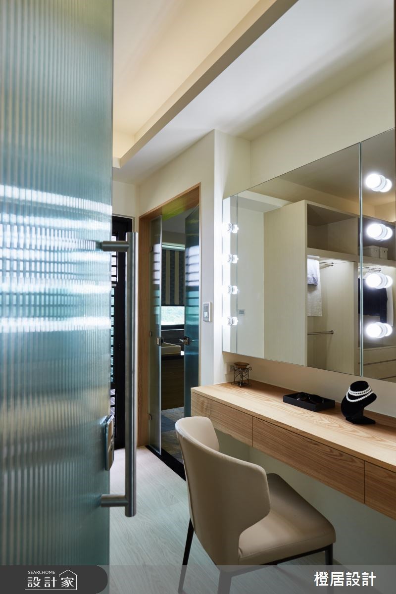 130坪新成屋(5年以下)＿混搭風更衣間案例圖片＿橙居空間設計有限公司＿橙居_04之26