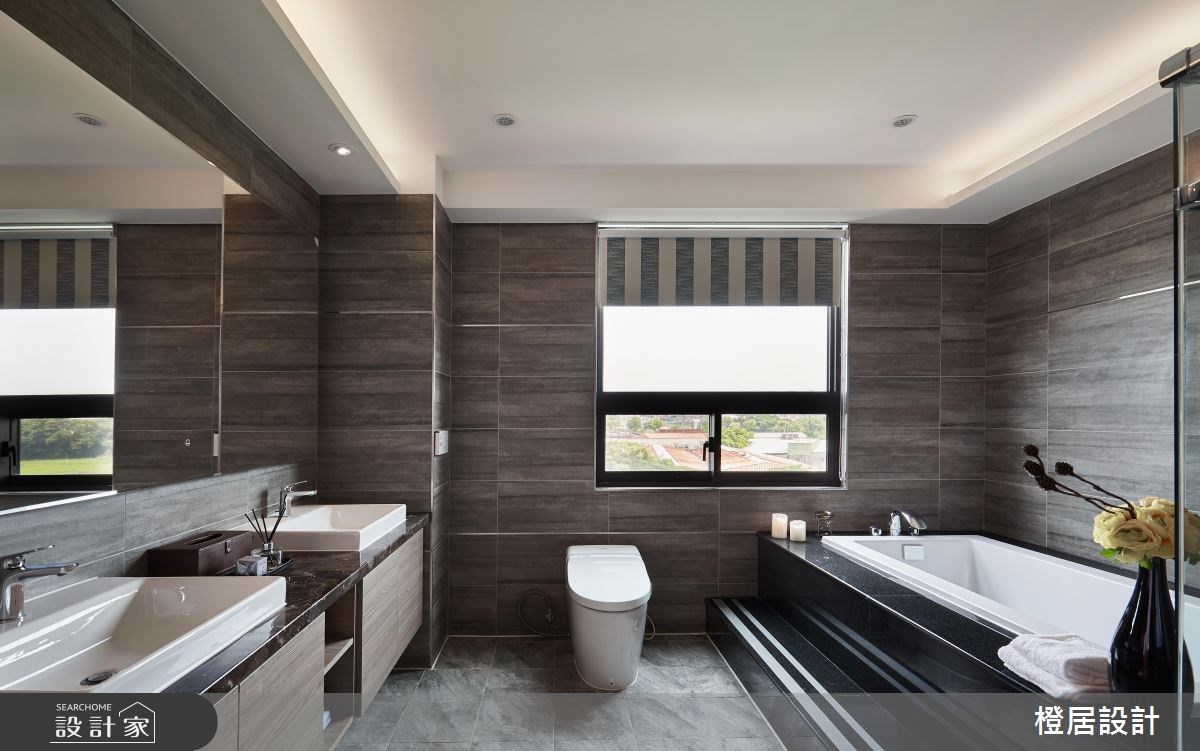 130坪新成屋(5年以下)＿混搭風浴室案例圖片＿橙居空間設計有限公司＿橙居_04之28
