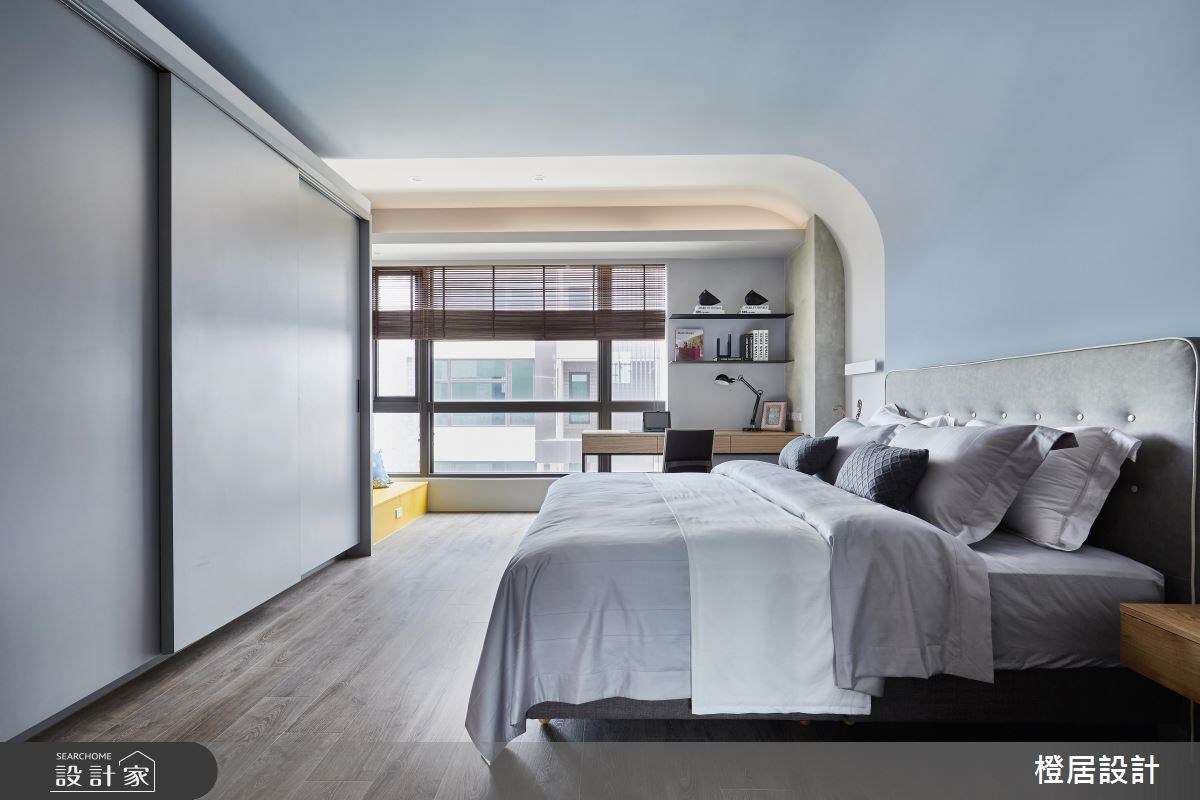 130坪新成屋(5年以下)＿混搭風臥室案例圖片＿橙居空間設計有限公司＿橙居_04之29