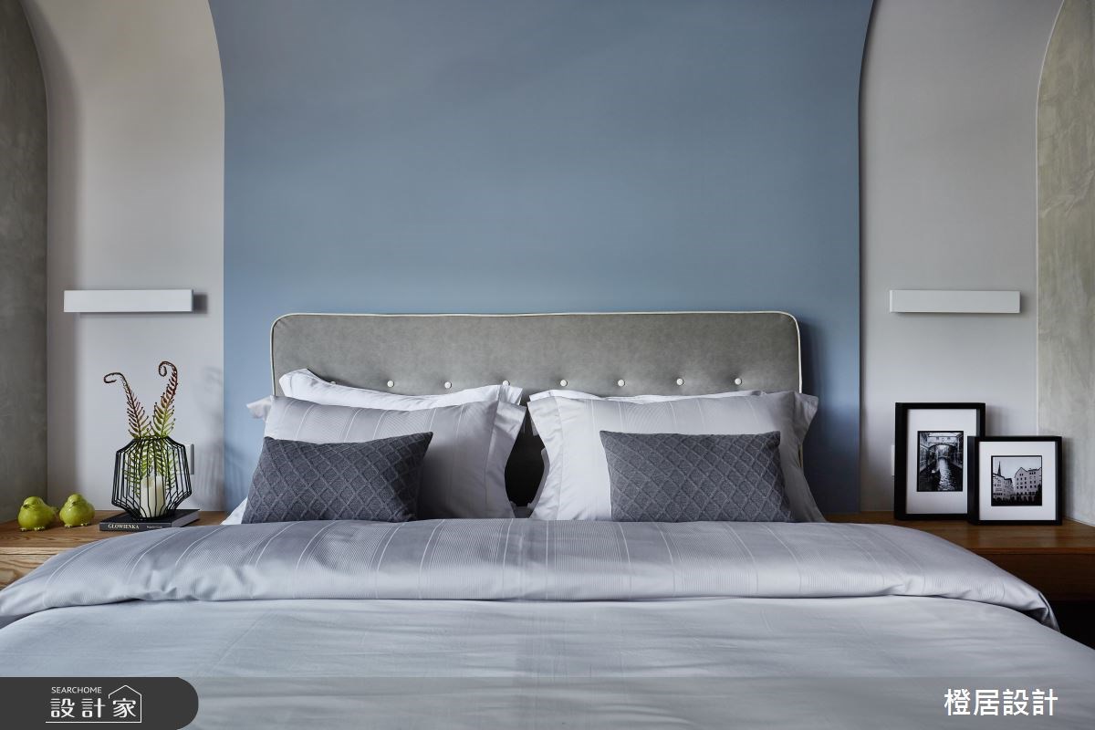 130坪新成屋(5年以下)＿混搭風臥室案例圖片＿橙居空間設計有限公司＿橙居_04之33