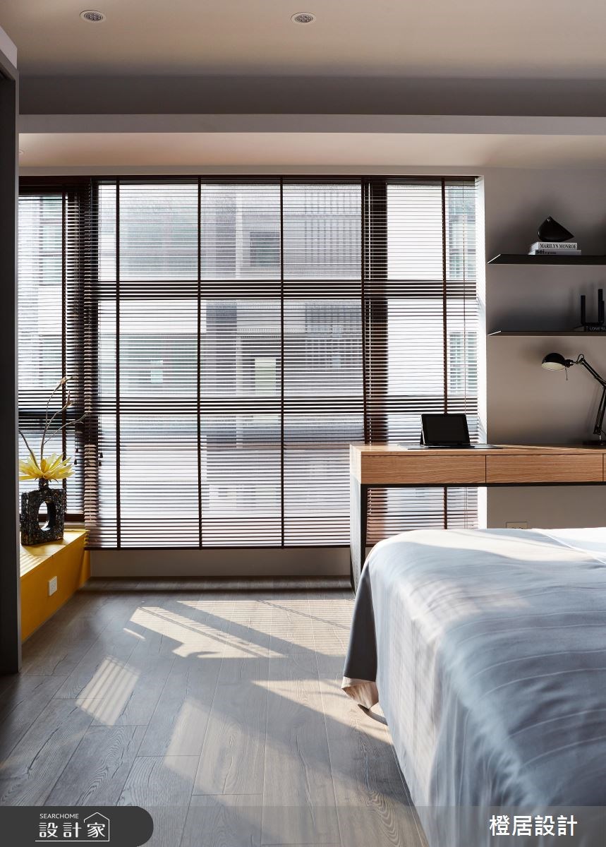 130坪新成屋(5年以下)＿混搭風臥室案例圖片＿橙居空間設計有限公司＿橙居_04之35