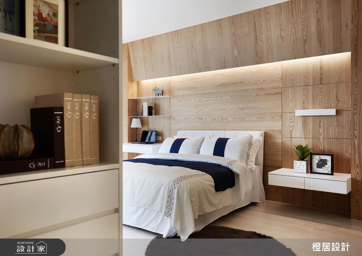 130坪新成屋(5年以下)＿混搭風臥室案例圖片＿橙居空間設計有限公司＿橙居_04之38