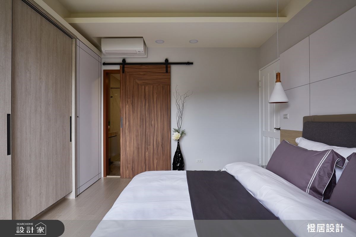 32坪新成屋(5年以下)＿現代風臥室案例圖片＿橙居空間設計有限公司＿橙居_05之23