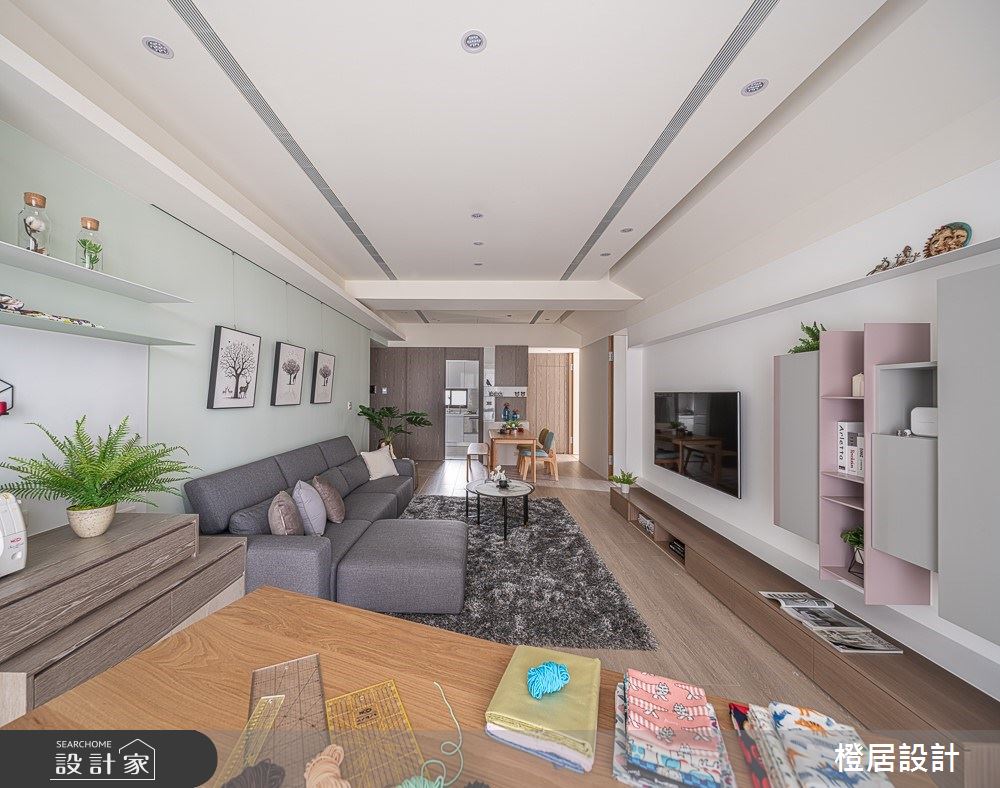 32坪新成屋(5年以下)＿北歐風書房案例圖片＿橙居空間設計有限公司＿橙居_07之8