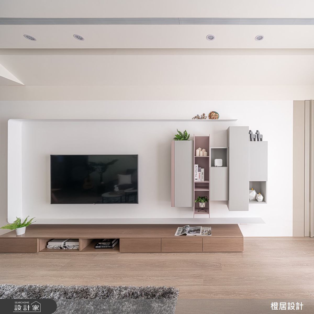 32坪新成屋(5年以下)＿北歐風客廳案例圖片＿橙居空間設計有限公司＿橙居_07之14