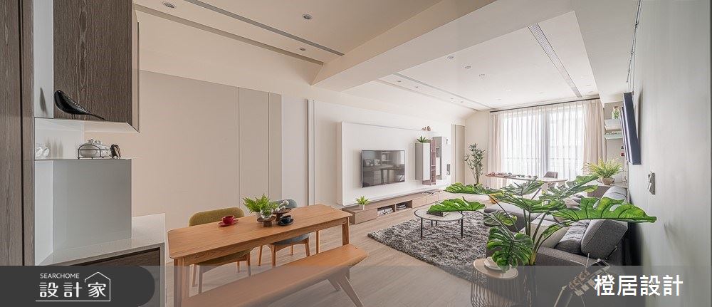 32坪新成屋(5年以下)＿北歐風餐廳案例圖片＿橙居空間設計有限公司＿橙居_07之3