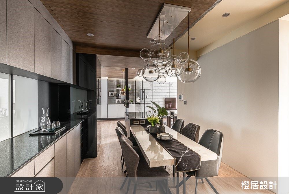 33坪新成屋(5年以下)＿現代風餐廳案例圖片＿橙居空間設計有限公司＿橙居_08之13