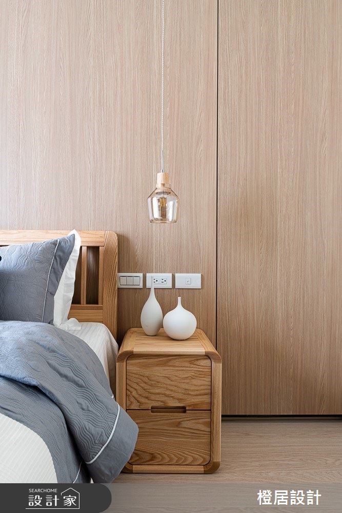 33坪新成屋(5年以下)＿現代風臥室案例圖片＿橙居空間設計有限公司＿橙居_08之17