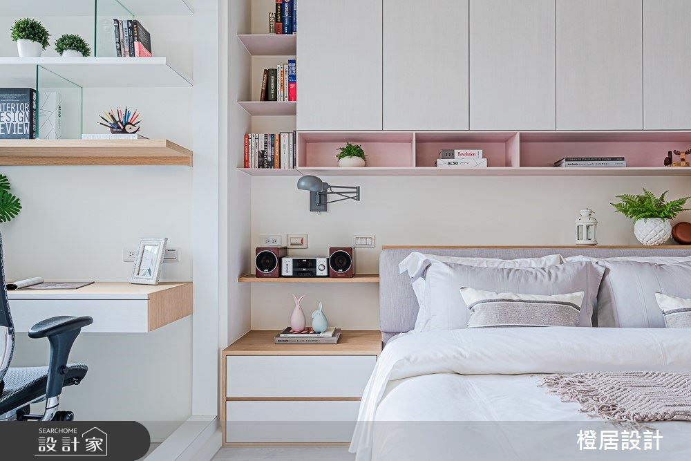 15坪新成屋(5年以下)＿北歐風臥室案例圖片＿橙居空間設計有限公司＿橙居_09之13