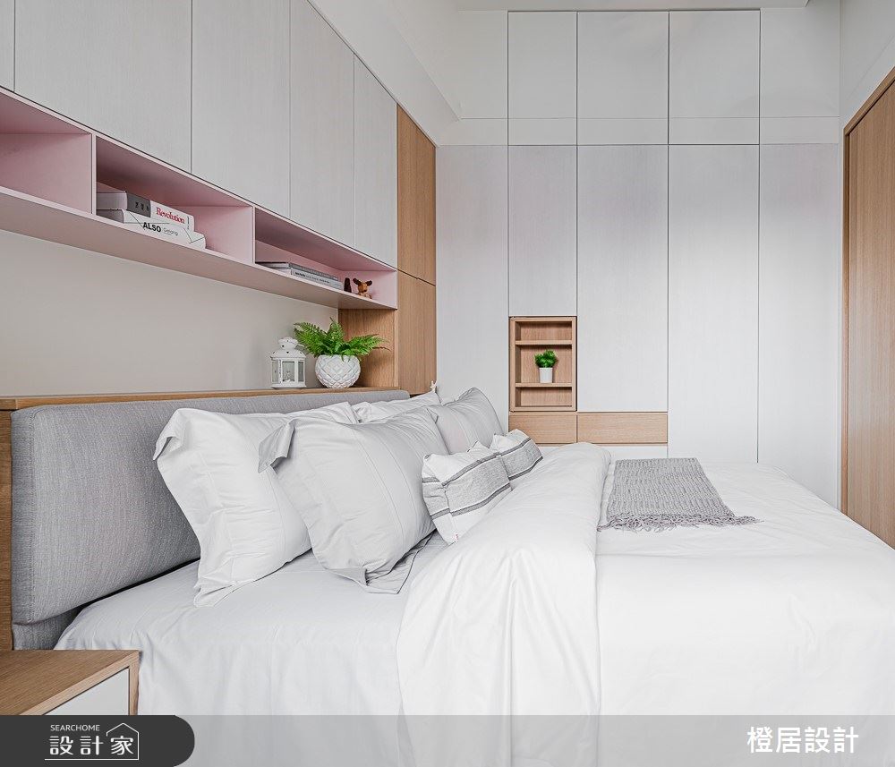 15坪新成屋(5年以下)＿北歐風臥室案例圖片＿橙居空間設計有限公司＿橙居_09之14