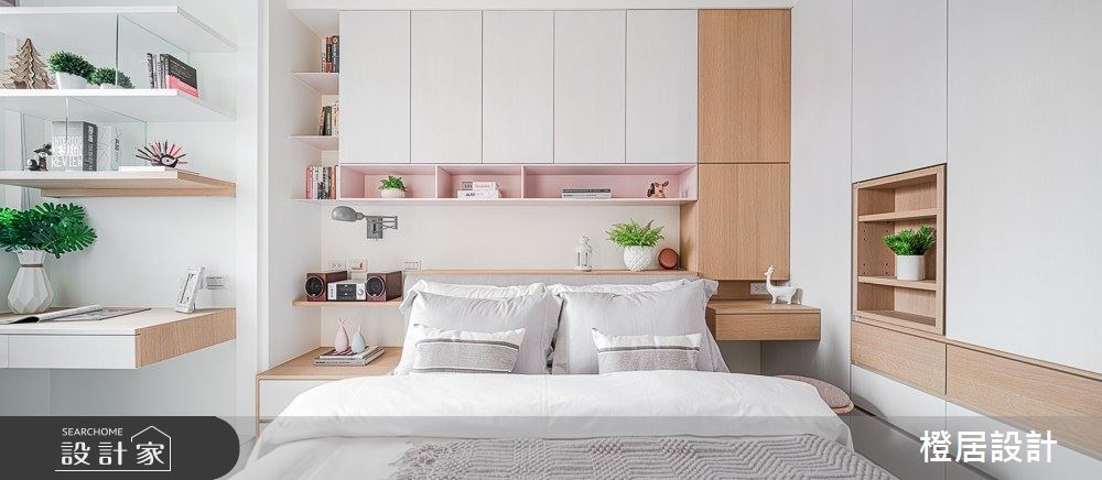 15坪新成屋(5年以下)＿北歐風臥室案例圖片＿橙居空間設計有限公司＿橙居_09之15