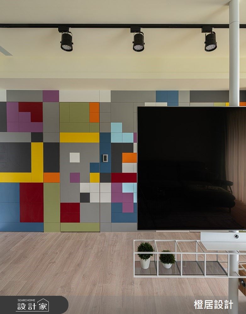26坪預售屋＿北歐風客廳案例圖片＿橙居空間設計有限公司＿橙居_10之6