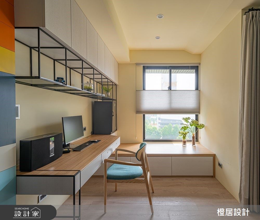 26坪預售屋＿北歐風書房案例圖片＿橙居空間設計有限公司＿橙居_10之8