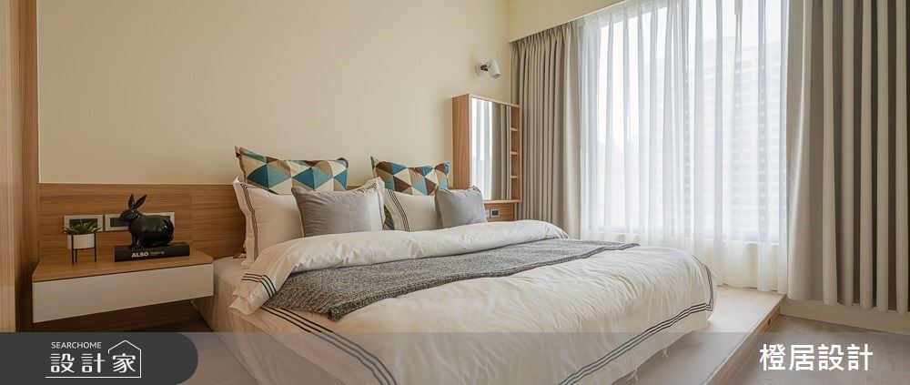 26坪預售屋＿北歐風臥室案例圖片＿橙居空間設計有限公司＿橙居_10之13