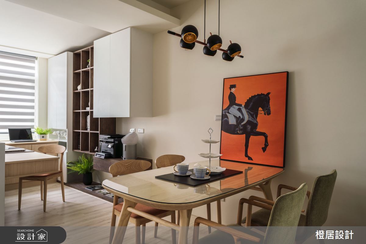 70坪老屋(16~30年)＿北歐風餐廳案例圖片＿橙居空間設計有限公司＿橙居_11之6