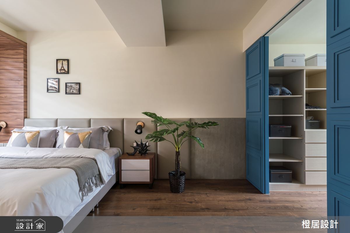 70坪老屋(16~30年)＿北歐風臥室更衣間案例圖片＿橙居空間設計有限公司＿橙居_11之10