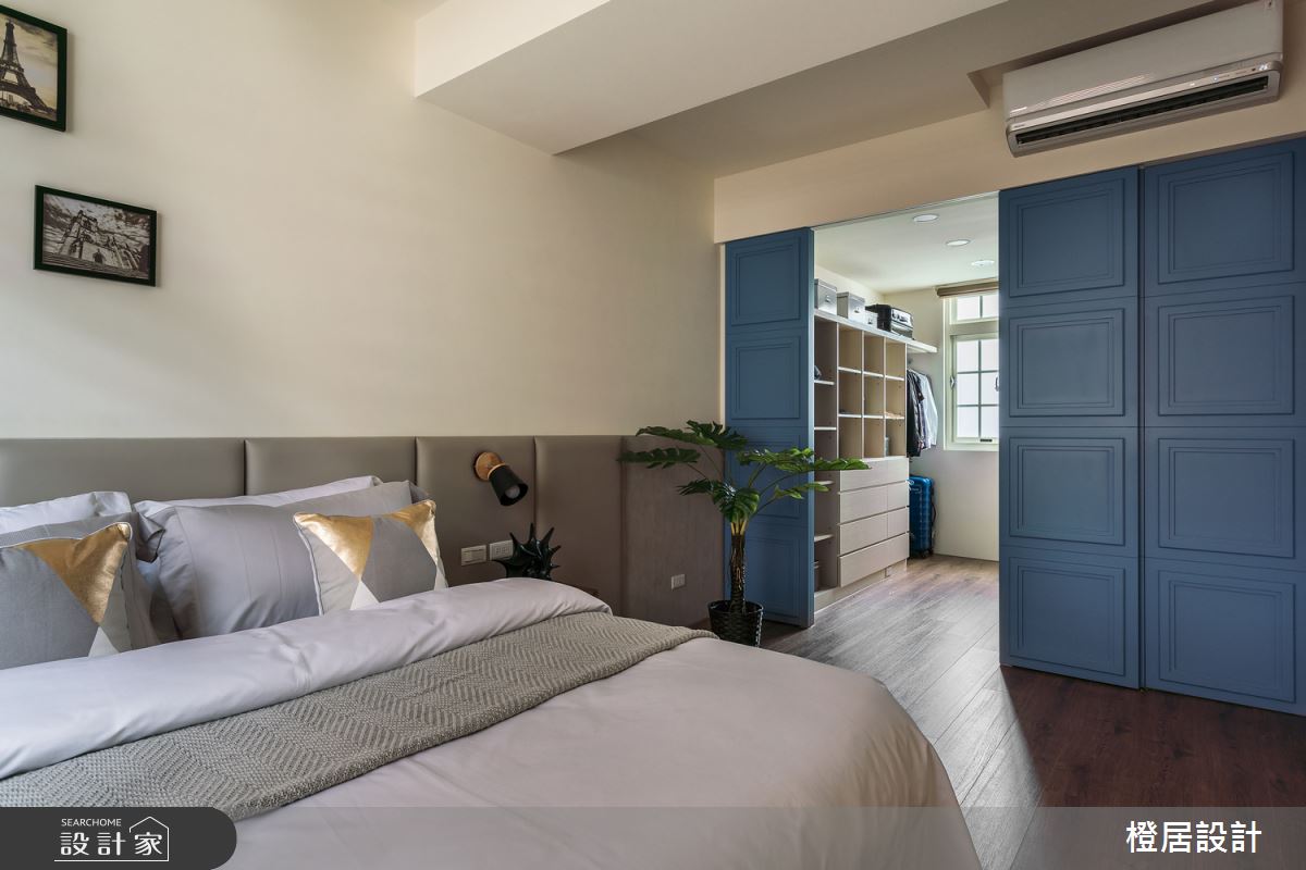70坪老屋(16~30年)＿北歐風臥室更衣間案例圖片＿橙居空間設計有限公司＿橙居_11之11