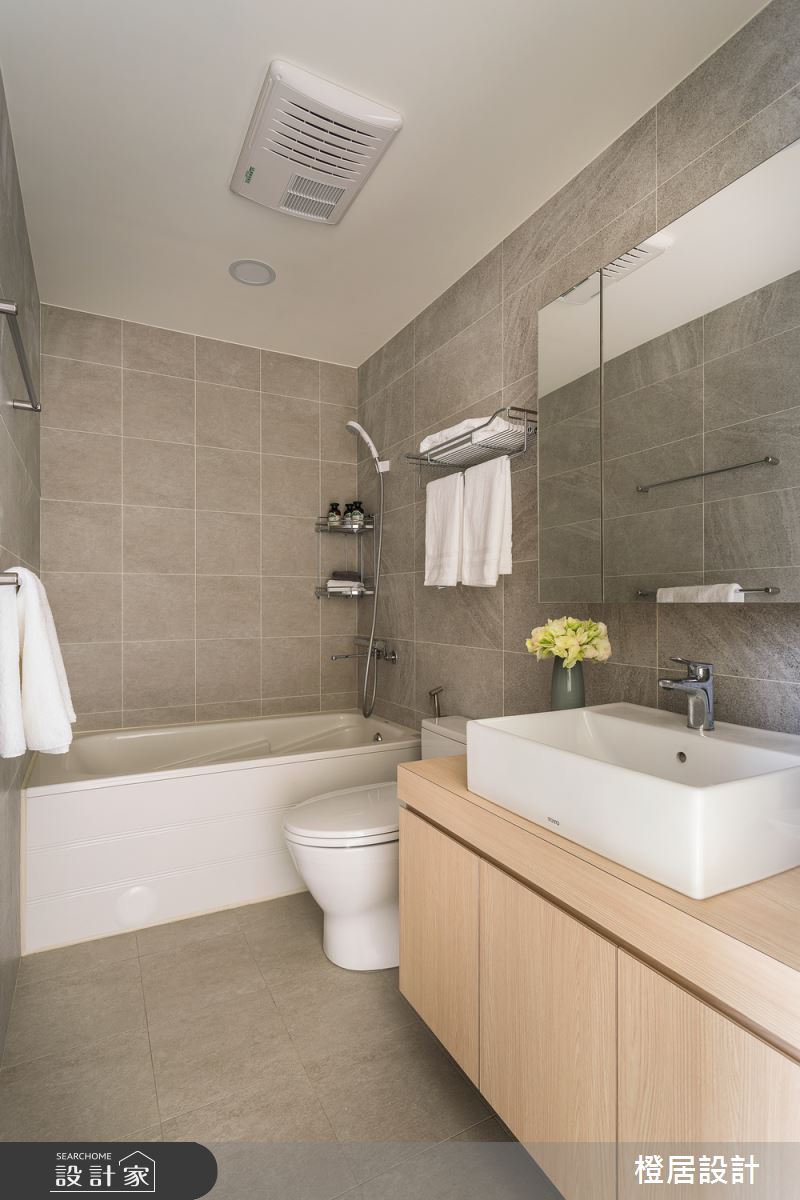 70坪老屋(16~30年)＿北歐風浴室案例圖片＿橙居空間設計有限公司＿橙居_11之12