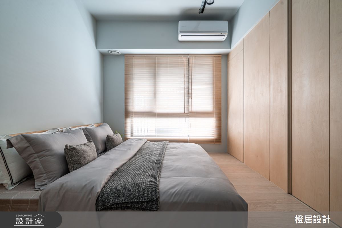 27坪新成屋(5年以下)＿北歐風臥室案例圖片＿橙居空間設計有限公司＿橙居_12之21