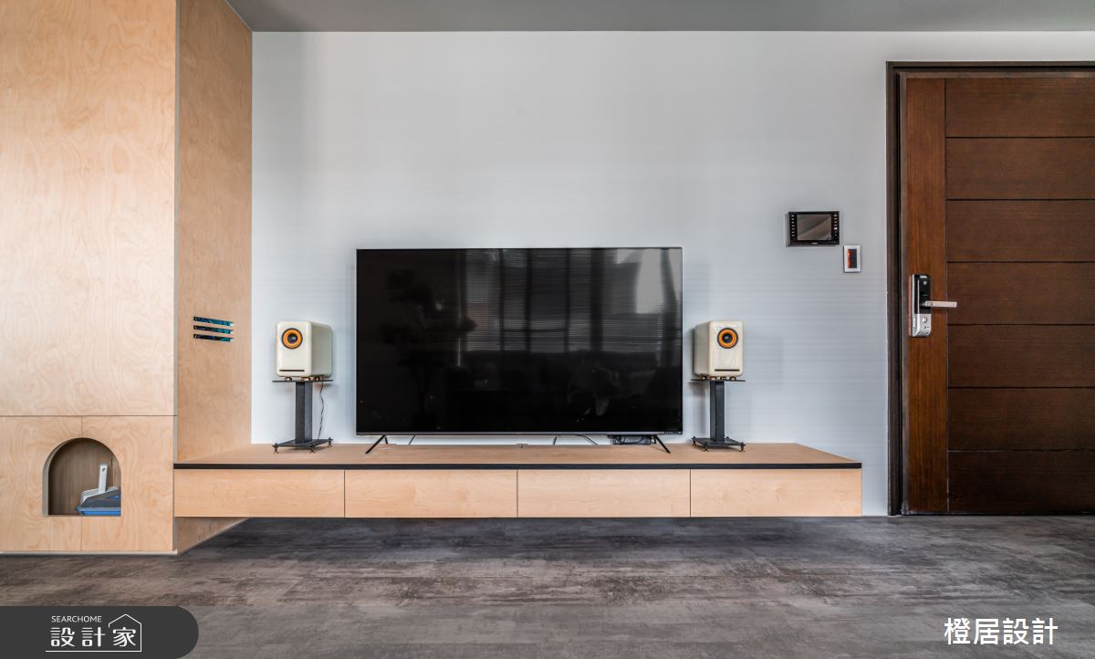 27坪新成屋(5年以下)＿北歐風客廳案例圖片＿橙居空間設計有限公司＿橙居_12之4