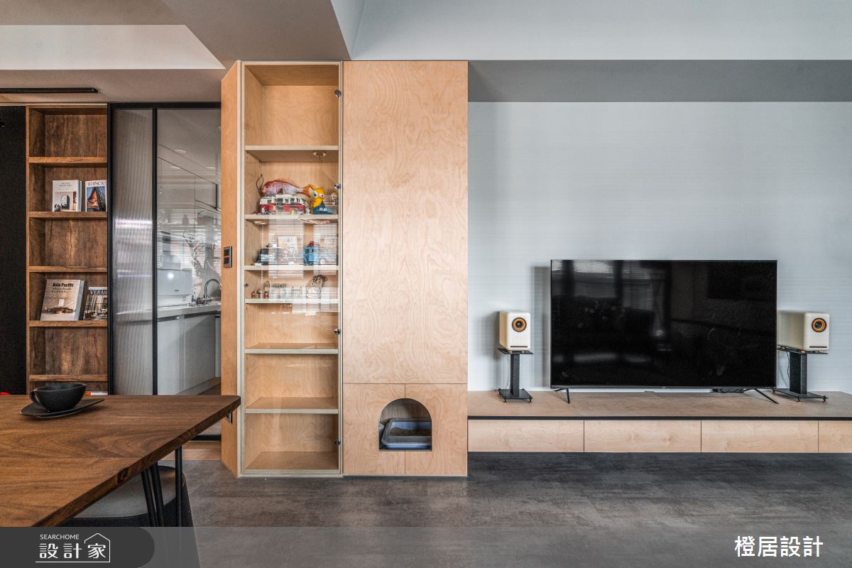 27坪新成屋(5年以下)＿北歐風客廳案例圖片＿橙居空間設計有限公司＿橙居_12之5