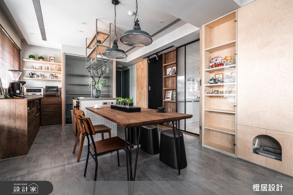 27坪新成屋(5年以下)＿北歐風餐廳案例圖片＿橙居空間設計有限公司＿橙居_12之12