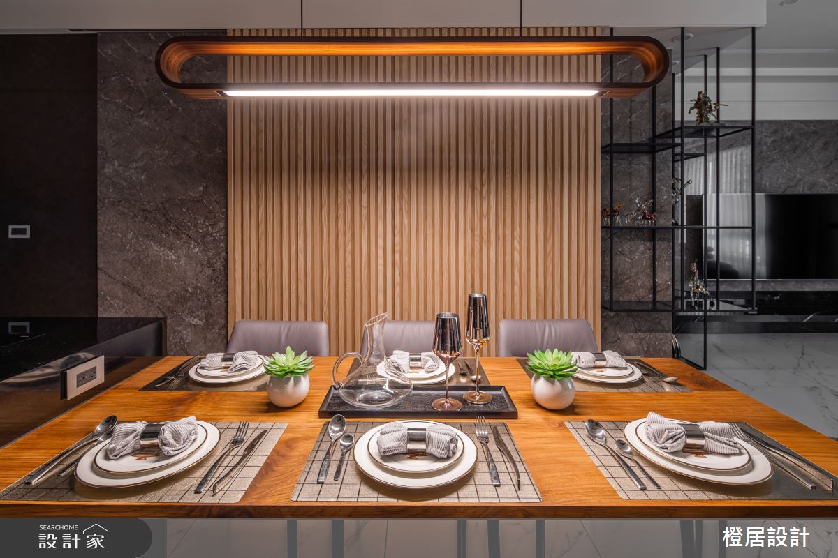 135坪新成屋(5年以下)＿現代風餐廳案例圖片＿橙居空間設計有限公司＿橙居_13之5