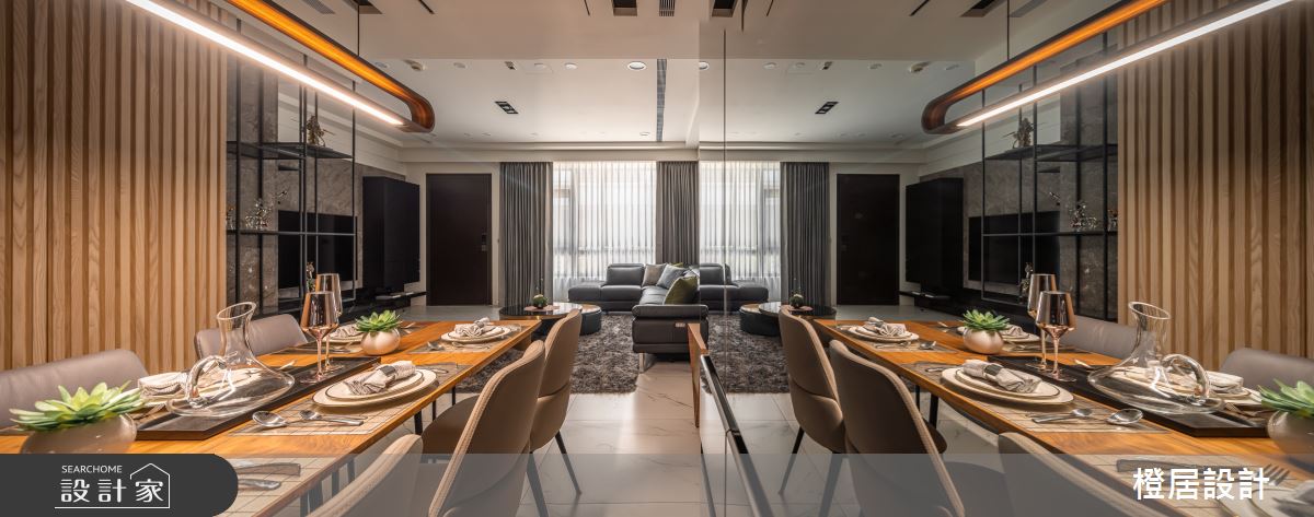 135坪新成屋(5年以下)＿現代風餐廳案例圖片＿橙居空間設計有限公司＿橙居_13之8