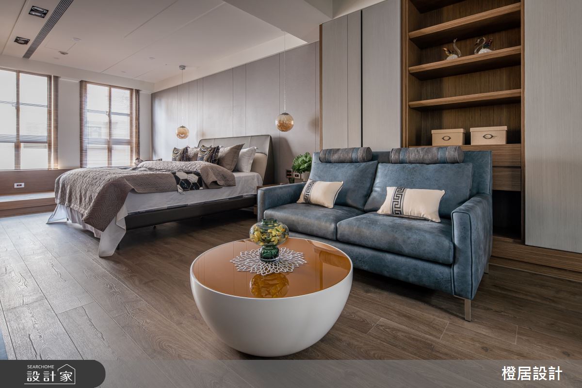 135坪新成屋(5年以下)＿現代風臥室案例圖片＿橙居空間設計有限公司＿橙居_13之12
