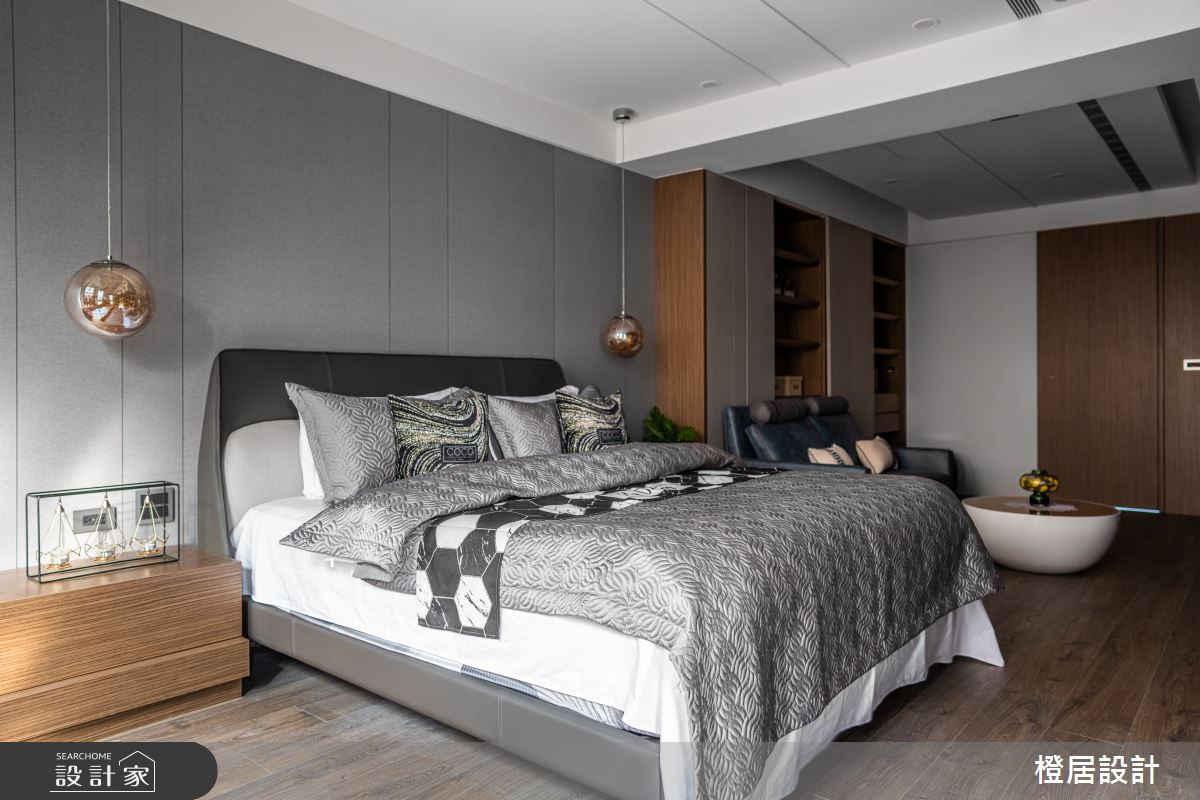 135坪新成屋(5年以下)＿現代風臥室案例圖片＿橙居空間設計有限公司＿橙居_13之16